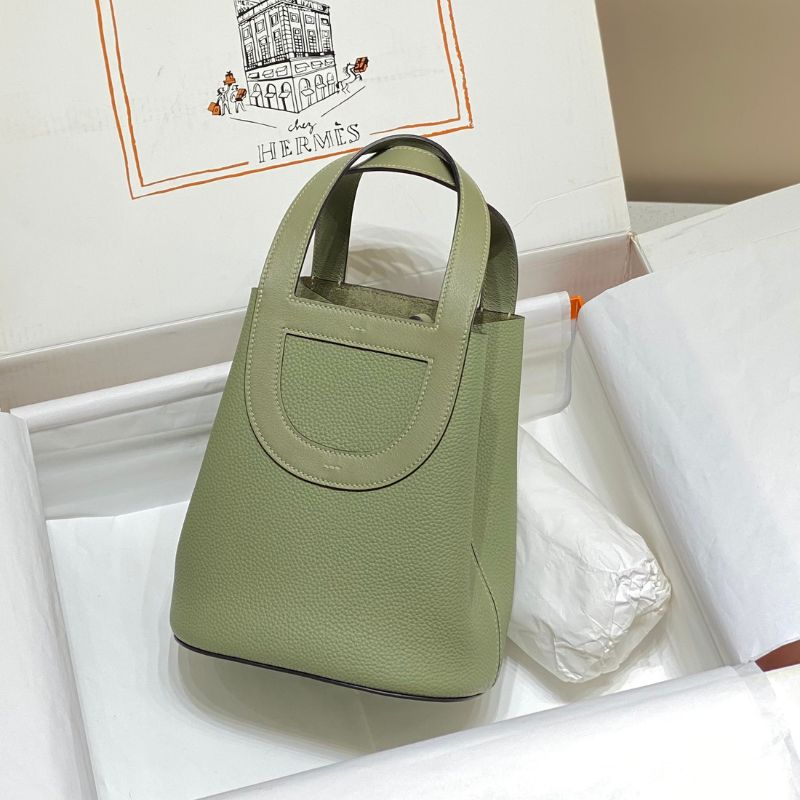 Hermes In The Loop 18 Sauge Bag
