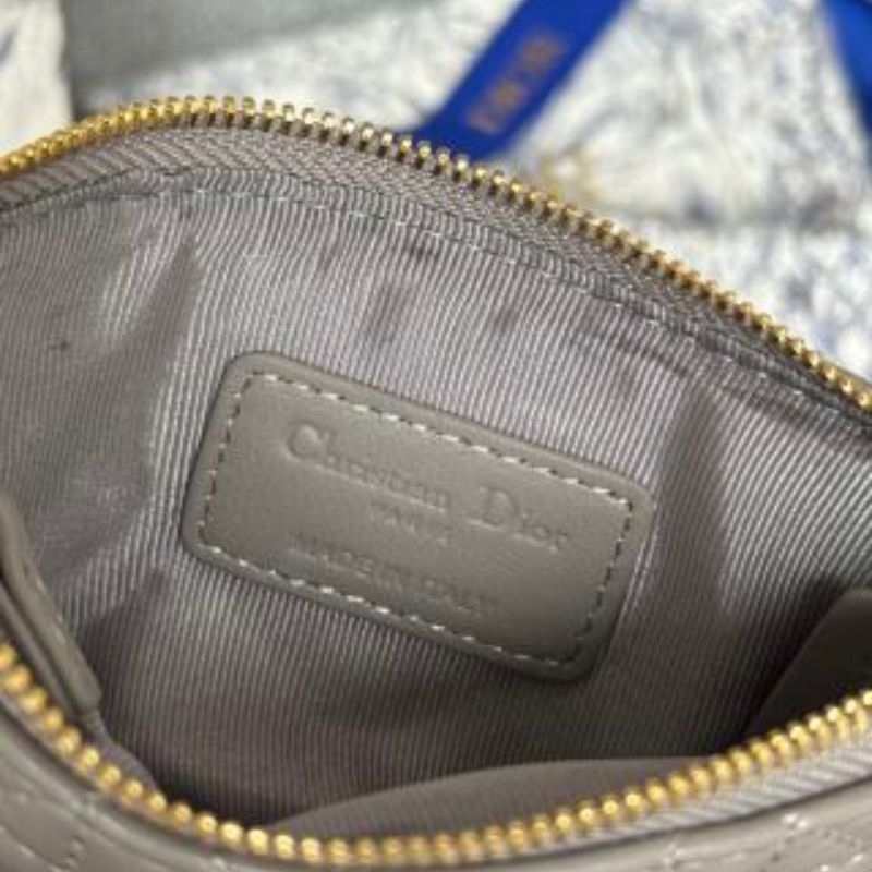 Lambskin Zipper Coin Purse Key Bag