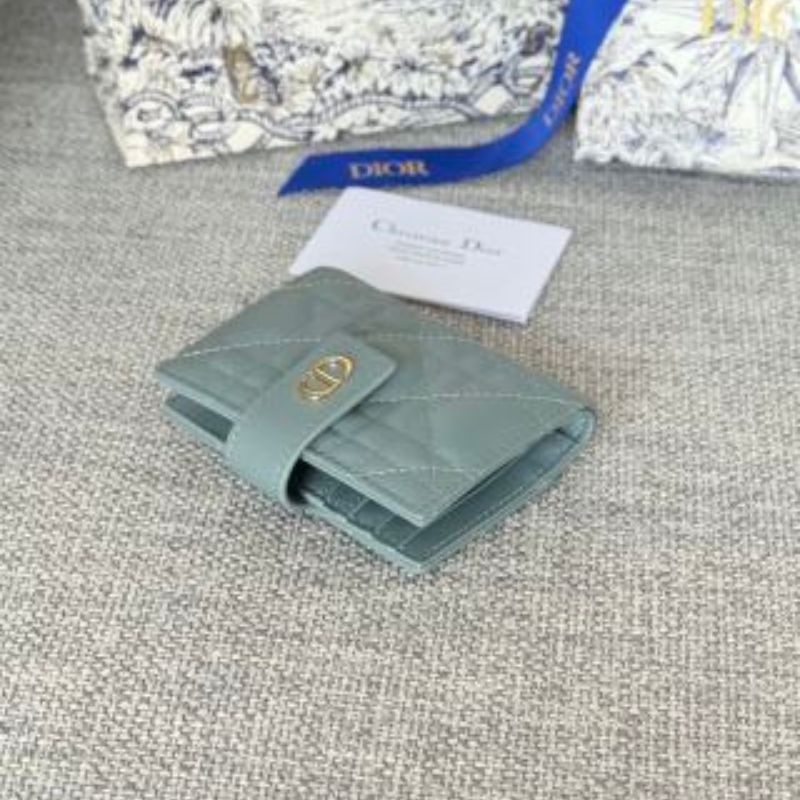 Dior Caro Dandelion Card Holder