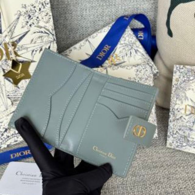 Dior Caro Dandelion Card Holder