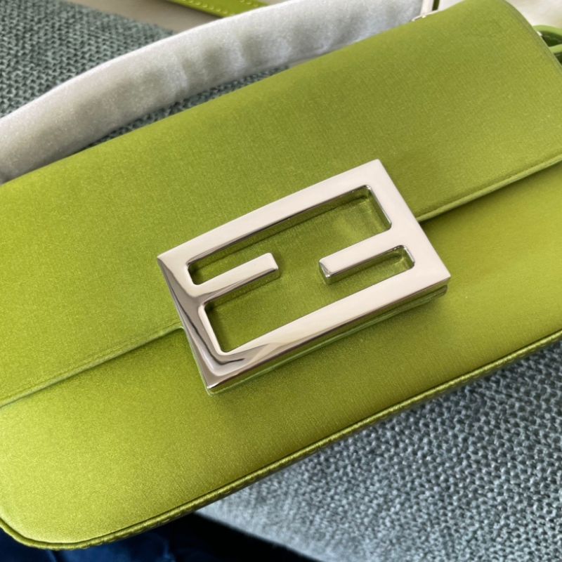 Fendi Baguette Satin Mini Bag