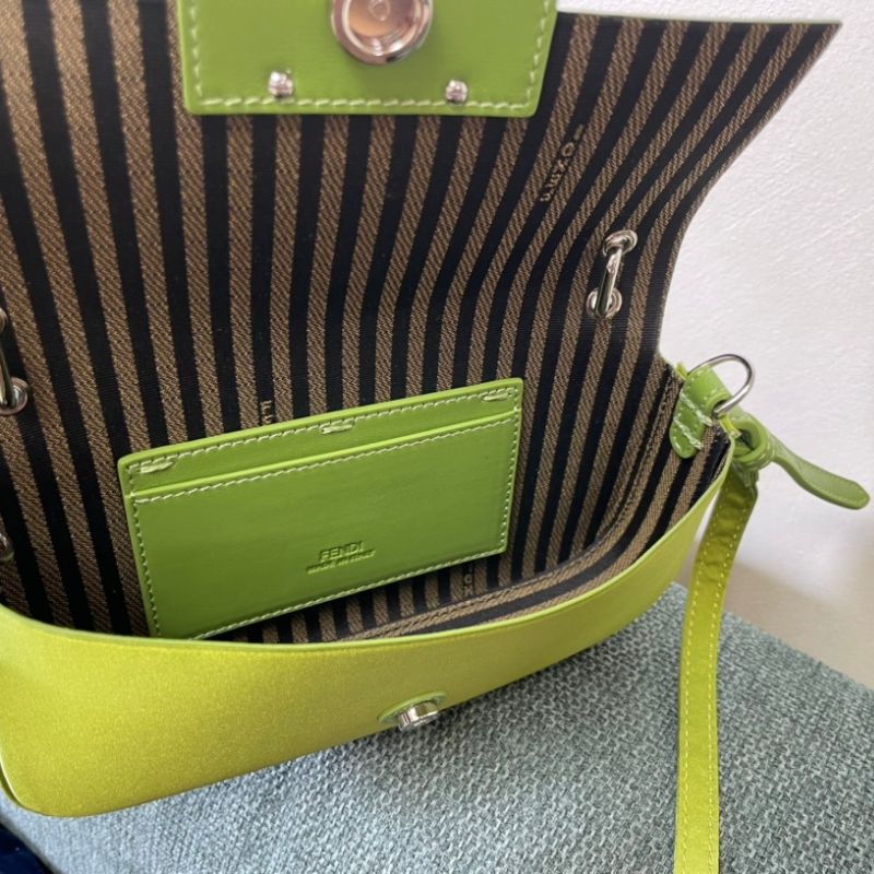 Fendi Baguette Satin Mini Bag
