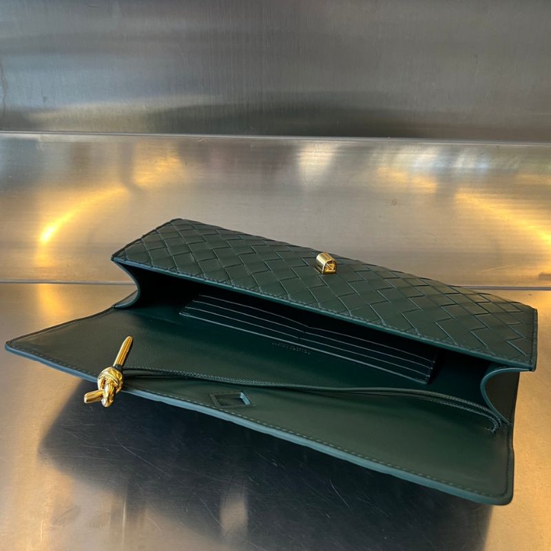 Bottega Veneta Long Andiamo Clutch