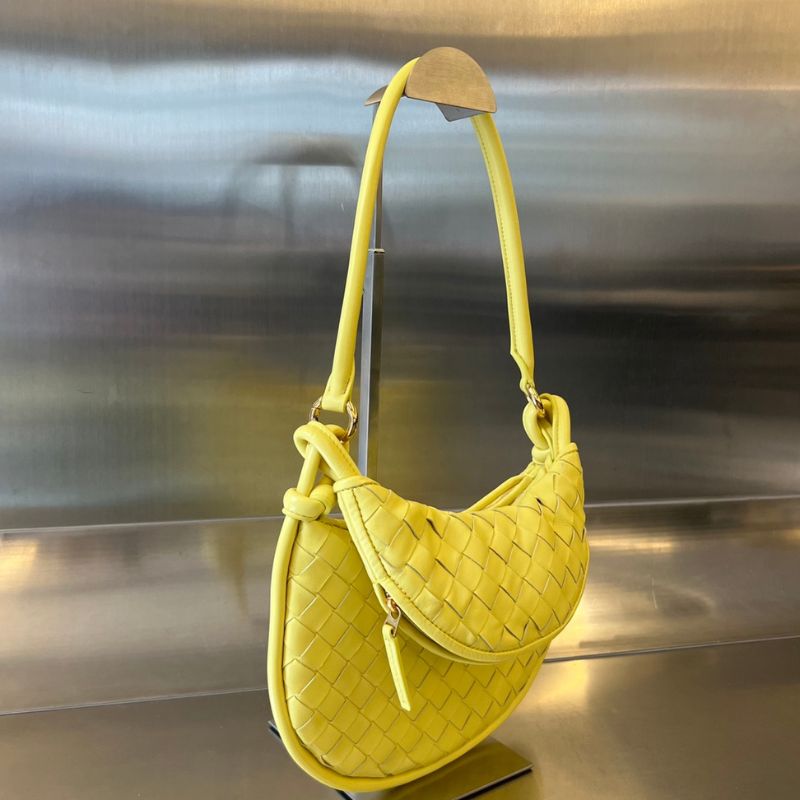 Bottega Veneta Gemelli Leather Shoulder Bag