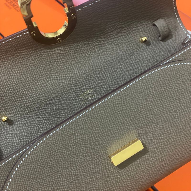 Hermes Sac Maillon To Go Etoupe Wallet