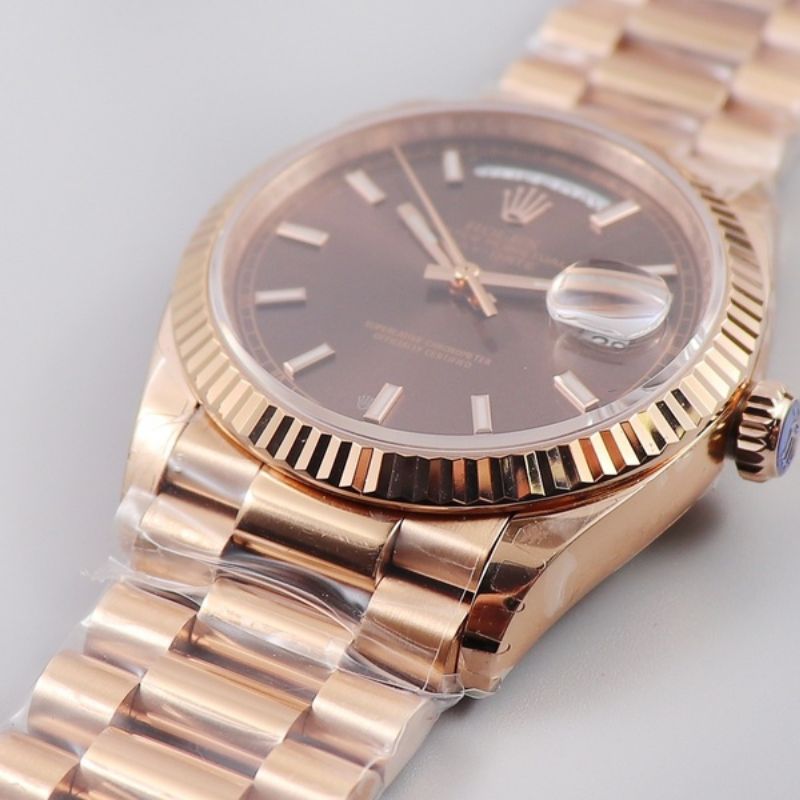 Rolex Day-Date Chocolate Diamond Dial