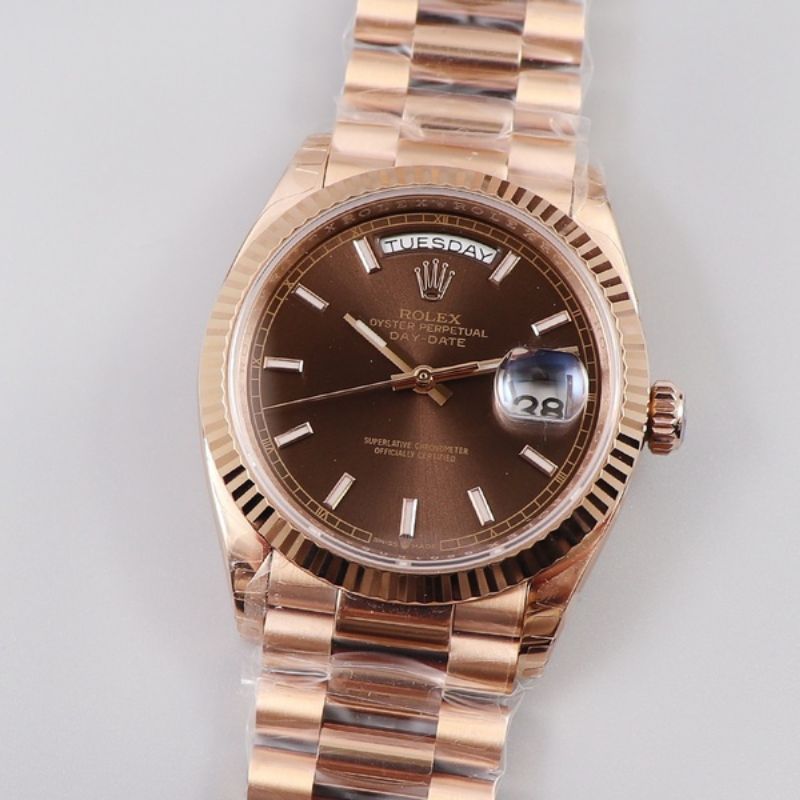 Rolex Day-Date Chocolate Diamond Dial