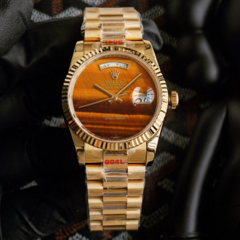 Rolex Day-Date Orange Watch