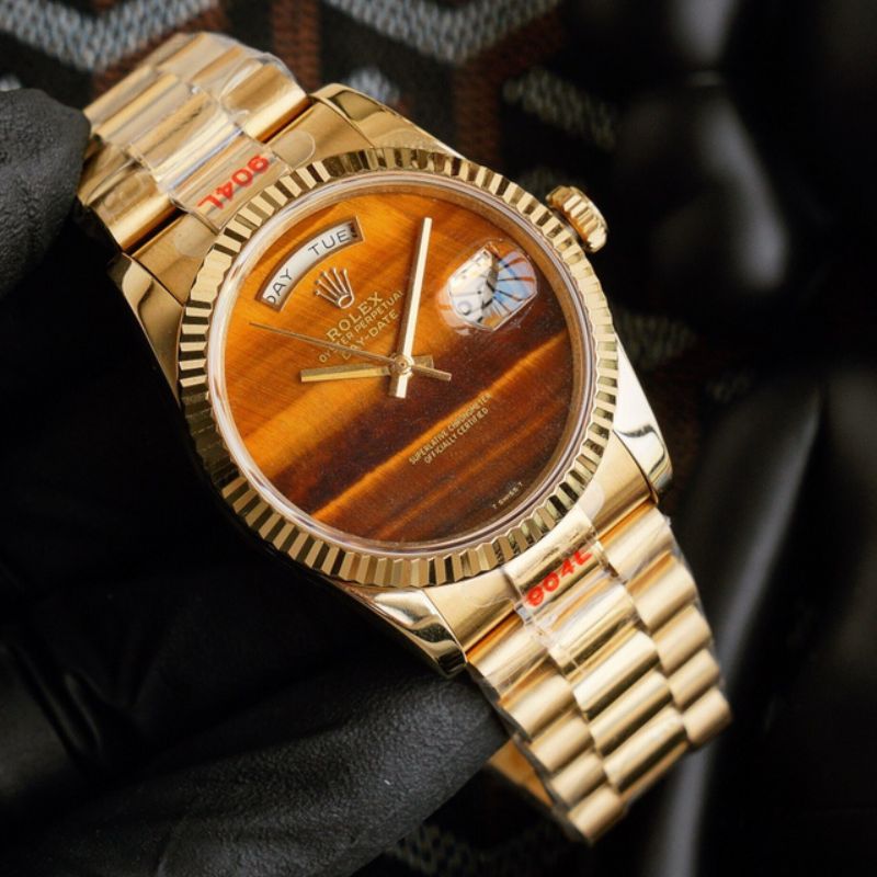Rolex Day-Date Orange Watch