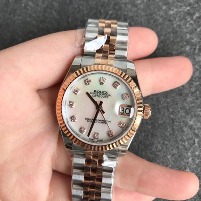 Rolex Datejust MOP Everose Watch
