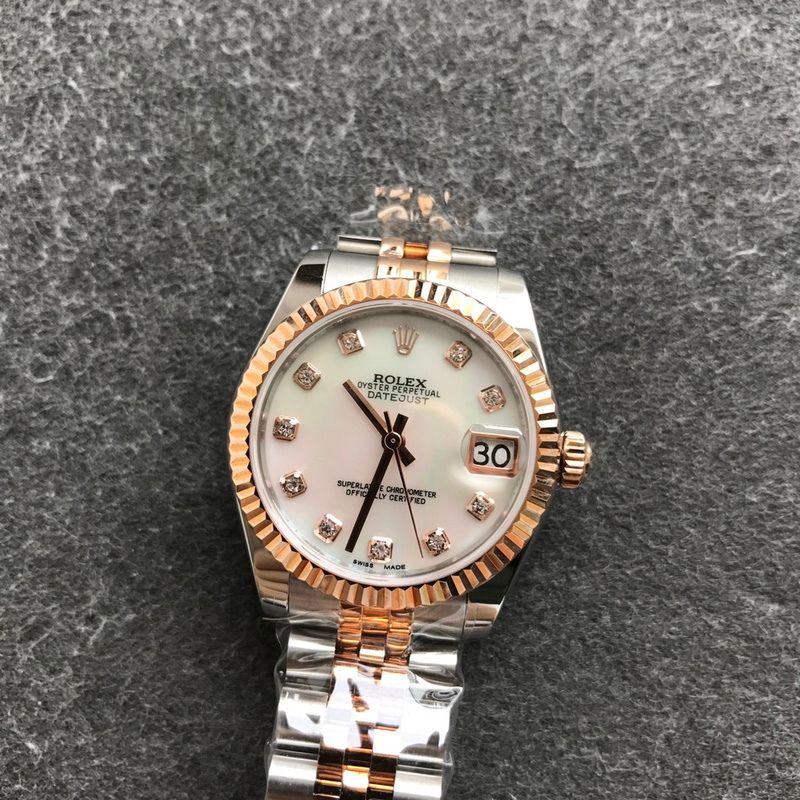 Rolex Datejust MOP Everose Watch