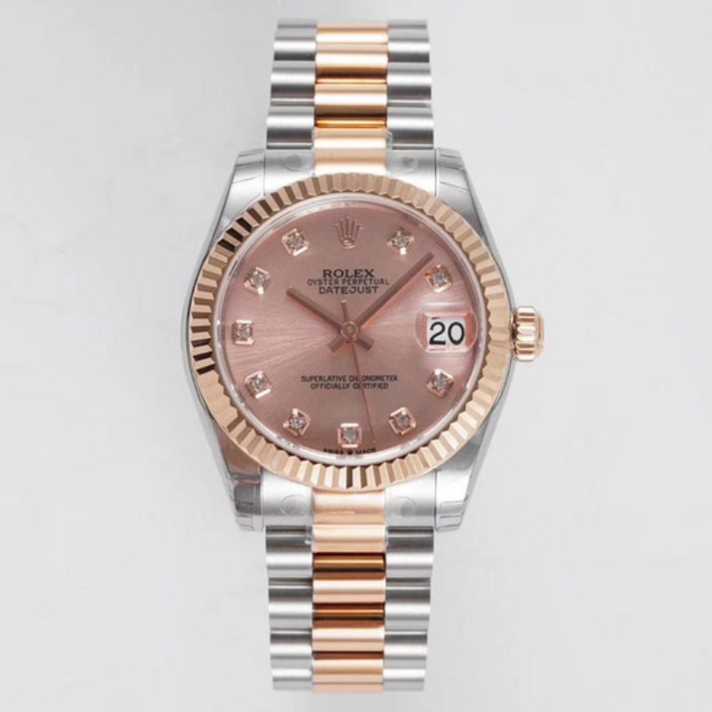 Rolex Datejust Pink Diamond Dial