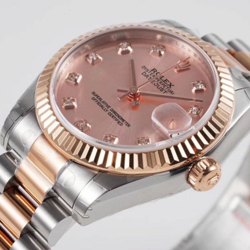 Rolex Datejust Pink Diamond Dial