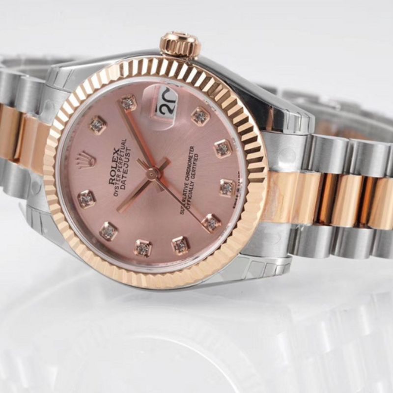 Rolex Datejust Pink Diamond Dial