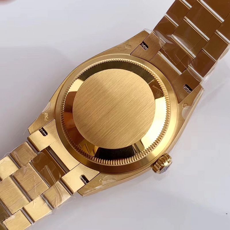 Rolex White Sapphire Crystal Watch