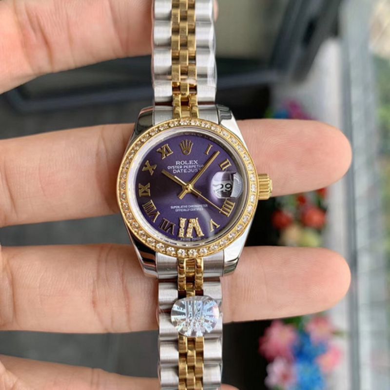 Rolex Oyster Steel Everose Watch
