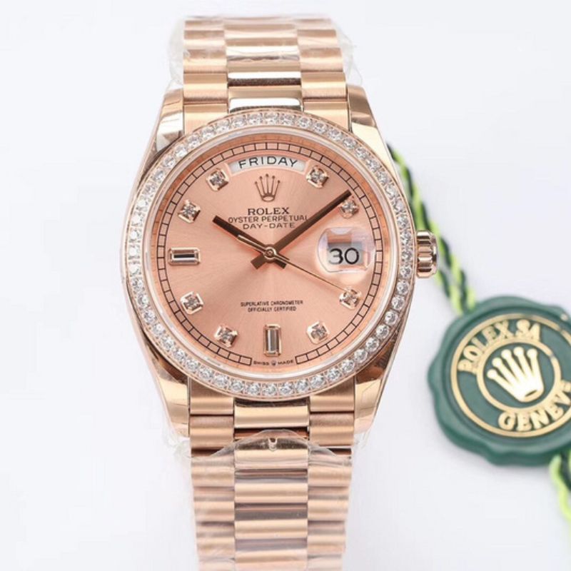 Rolex Day-Date Diamond Bezel