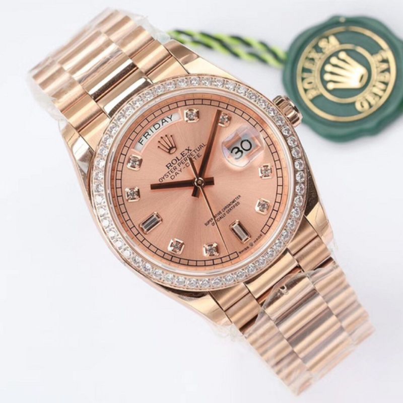 Rolex Day-Date Diamond Bezel