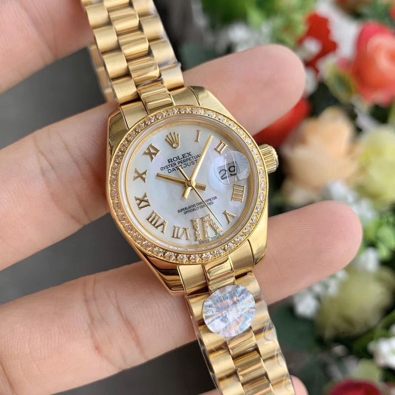 Rolex Datejust President MOP Watch