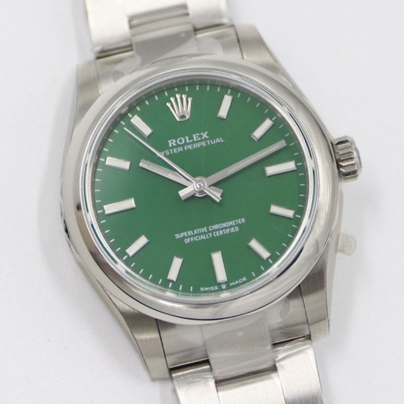 Rolex Oyster Perpetual Green Dial