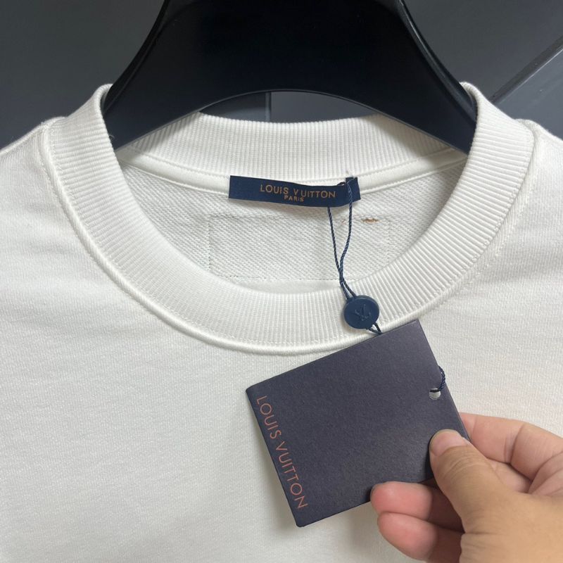 LV Embroidery Sports Sweatshirt
