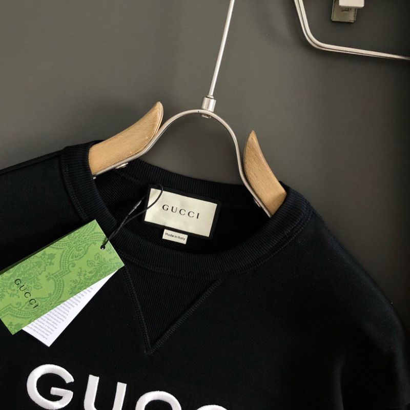 Gucci Embroidered Logo Premium Sweatshirt