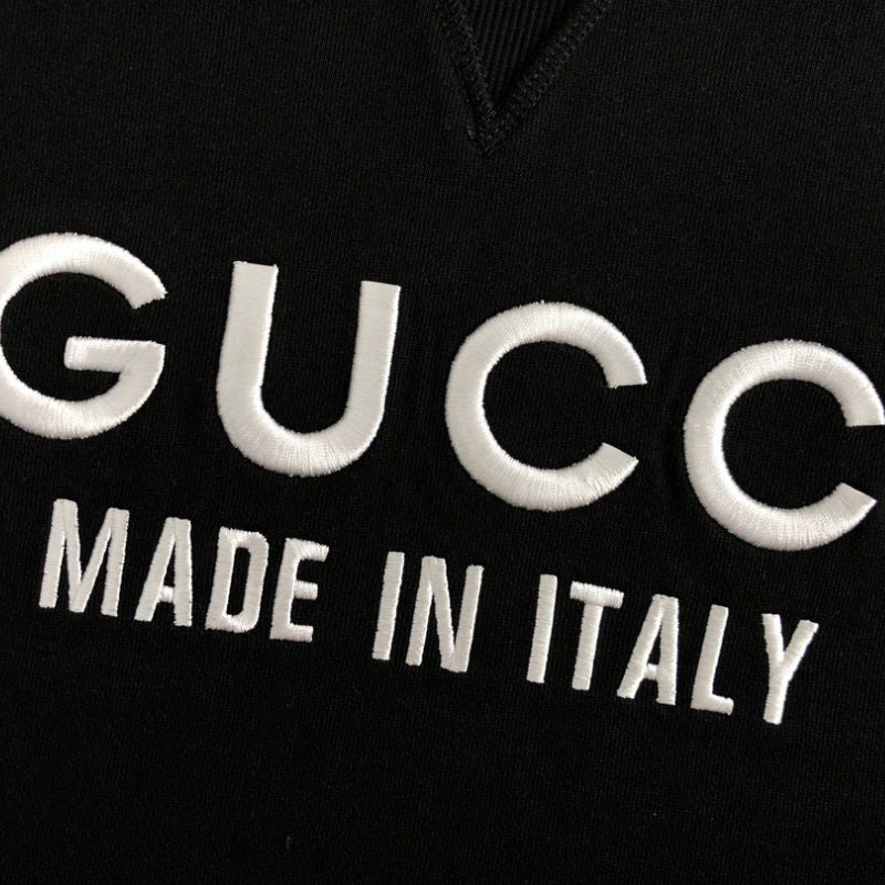 Gucci Embroidered Logo Premium Sweatshirt