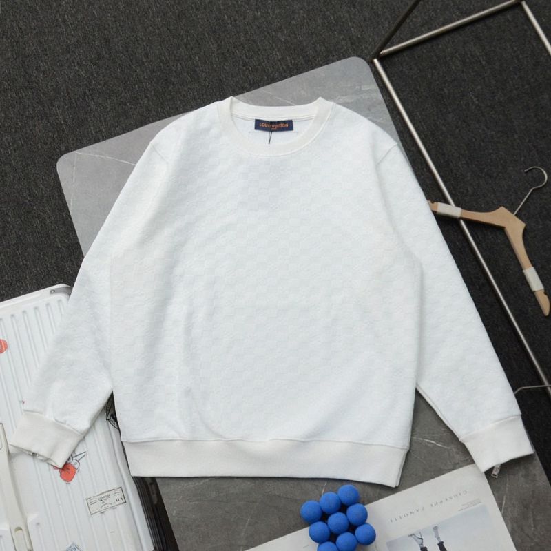 LV Jacquard Zipper Casual Sweatshirt