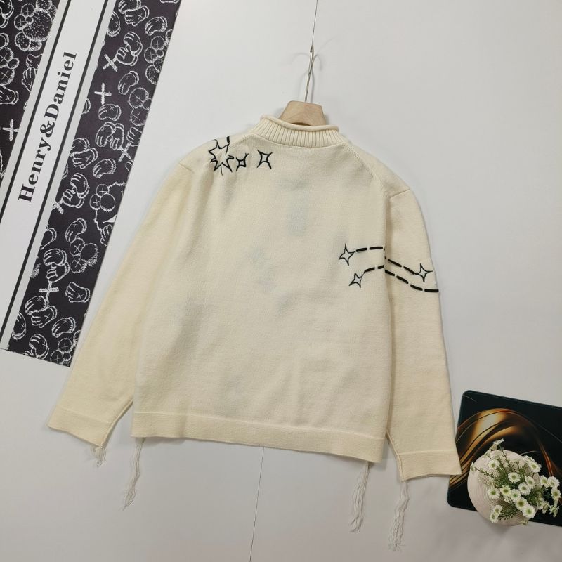 Dior Unisex Couple Pullover Knitted Sweater