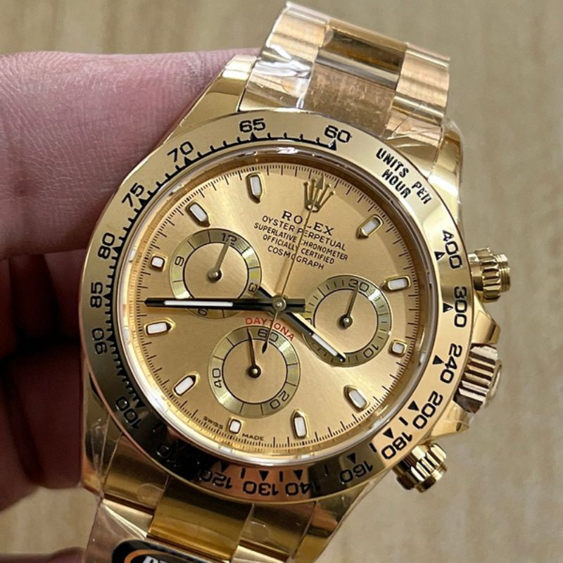Rolex Daytona Golden Watch