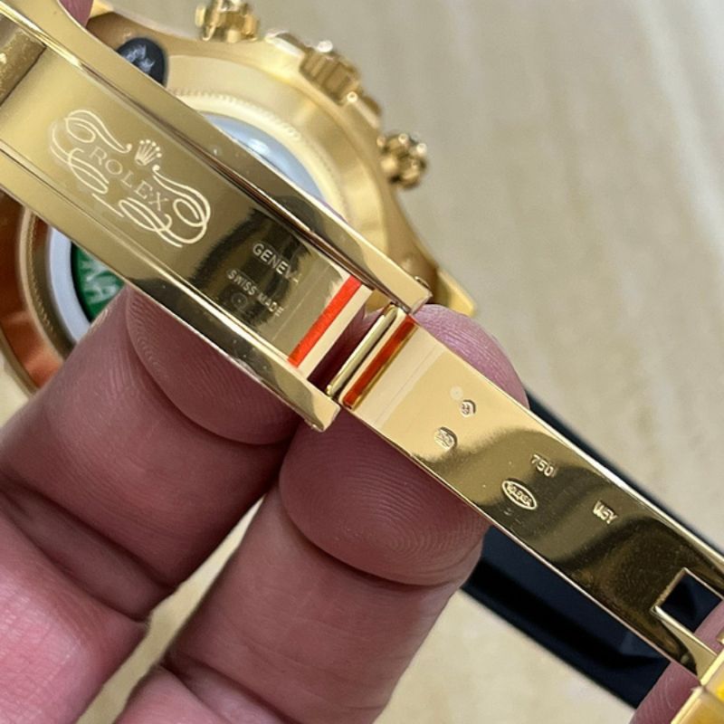 Rolex Daytona Rubber Strap Watch