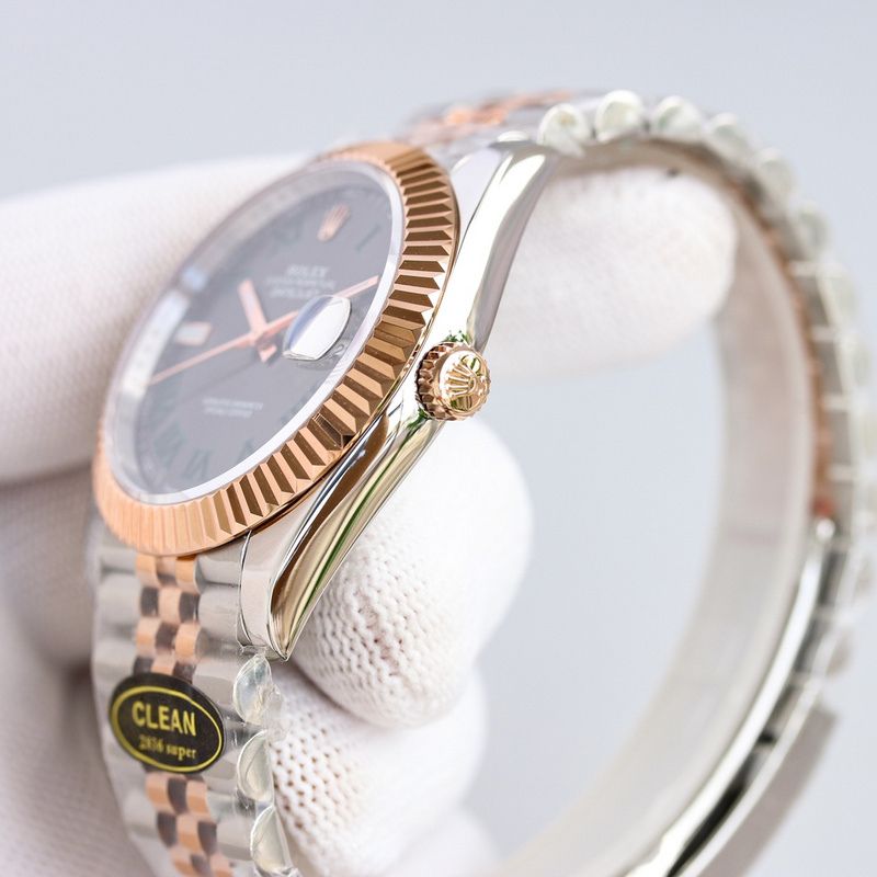 Rolex Datejust Wimbledon Dial Two Tone
