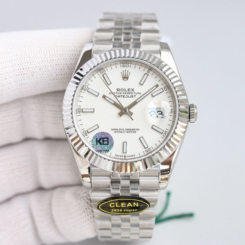 Rolex Datejust Silver Bracelet Watch