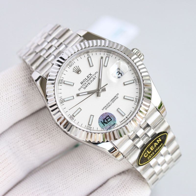 Rolex Datejust Silver Bracelet Watch