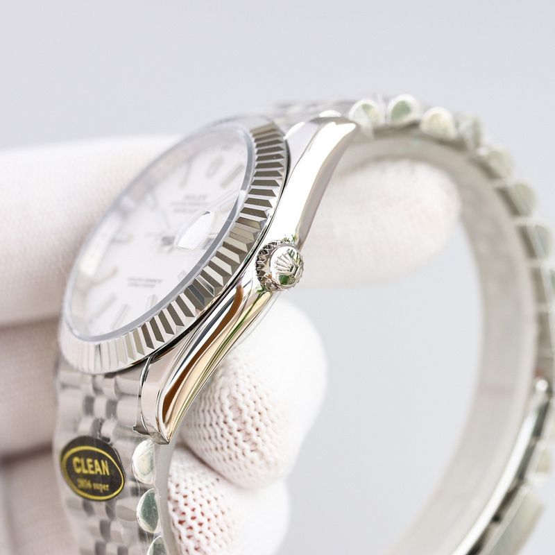 Rolex Datejust Silver Bracelet Watch