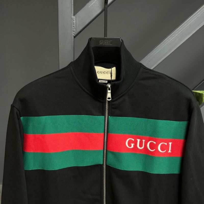 Gucci Stand-Up Collar Zipper Jacket