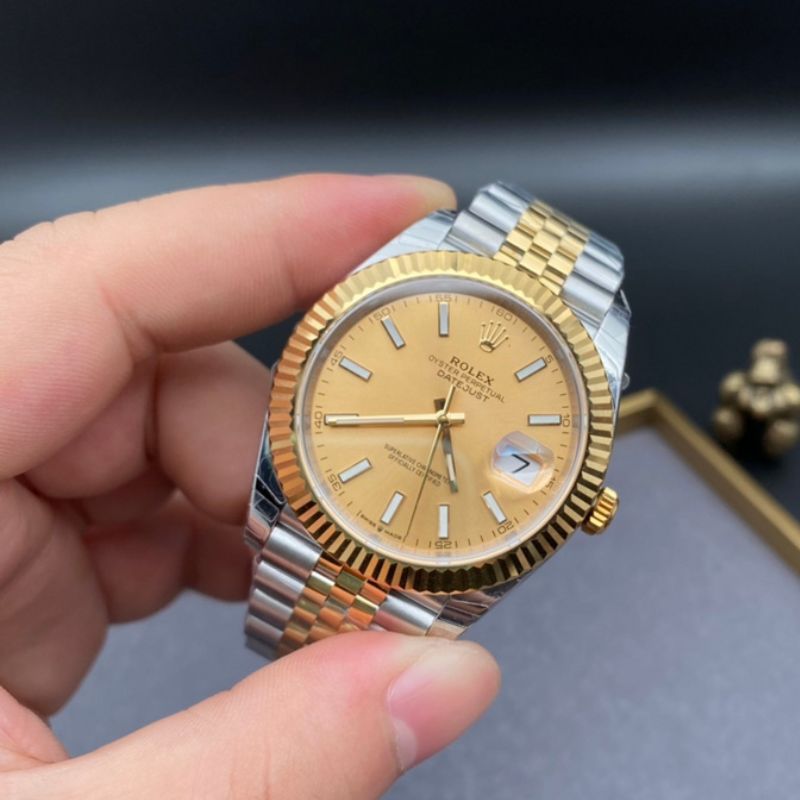 Rolex Datejust Two Tone Watch