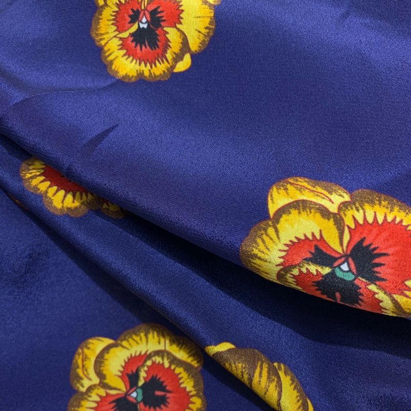 Gucci Heavy Silk Long-Sleeved Shirt