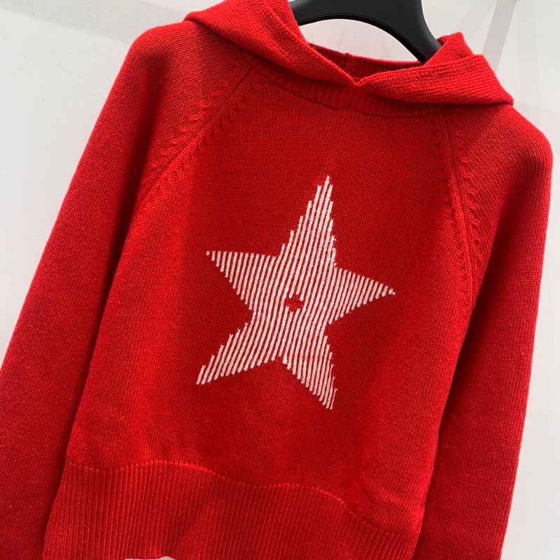 Dior Early Spring Knitted Plaid Jacquard Cardigan