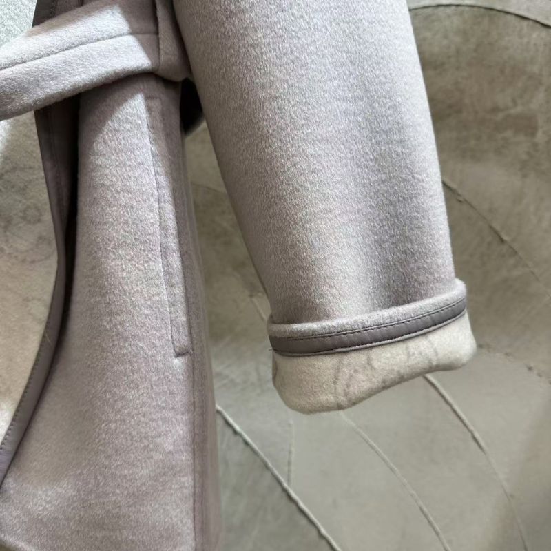 LV Home Hollow Flower Wool Short Coat
