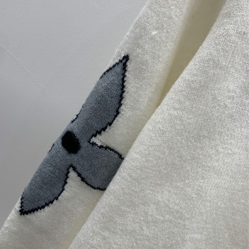 LV Knitted Pullover Sweatshirt
