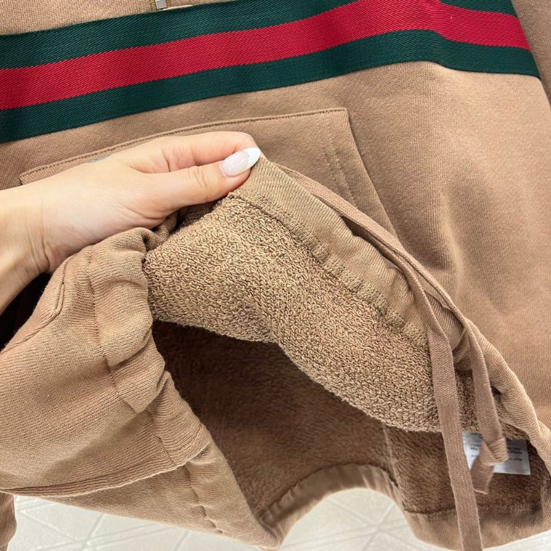Gucci Zipper Ribbon Sweatshirt