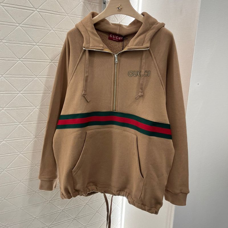 Gucci Zipper Ribbon Sweatshirt