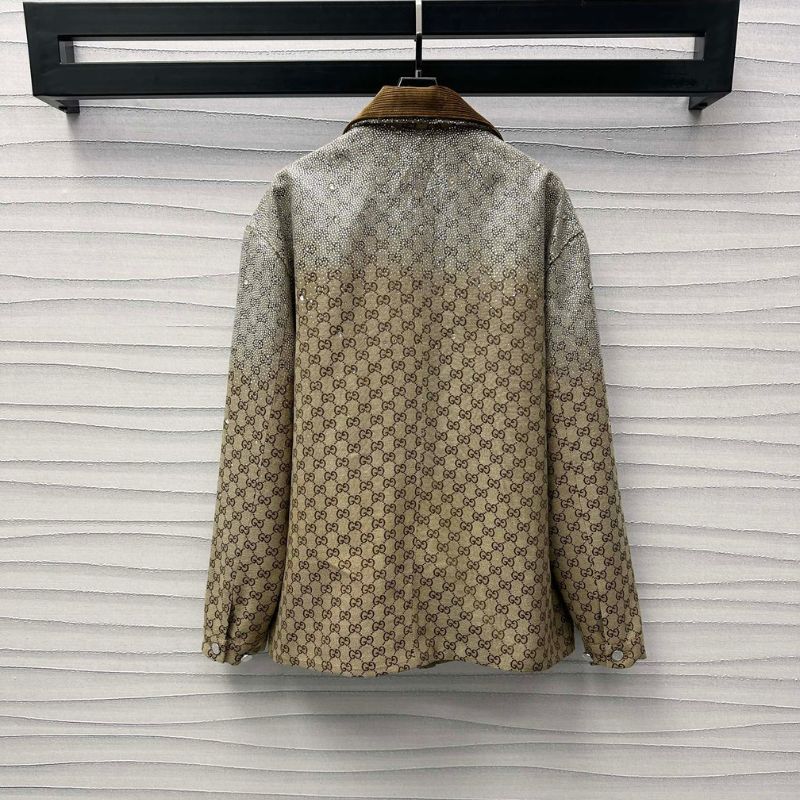 Gucci Rhinestone Collar Jacket