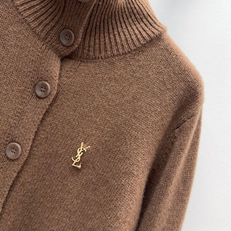 YSL Retro Knit Cardigan