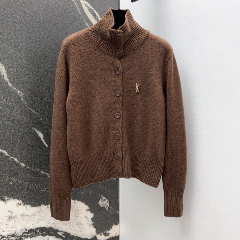 YSL Retro Knit Cardigan