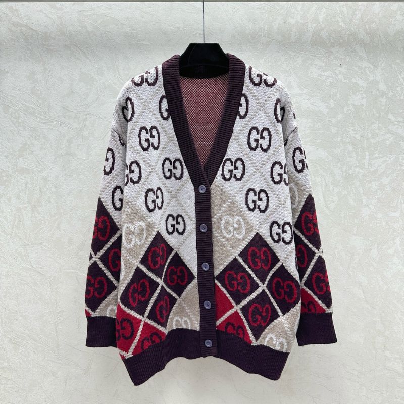 Gucci Double G Knitted Cardigan