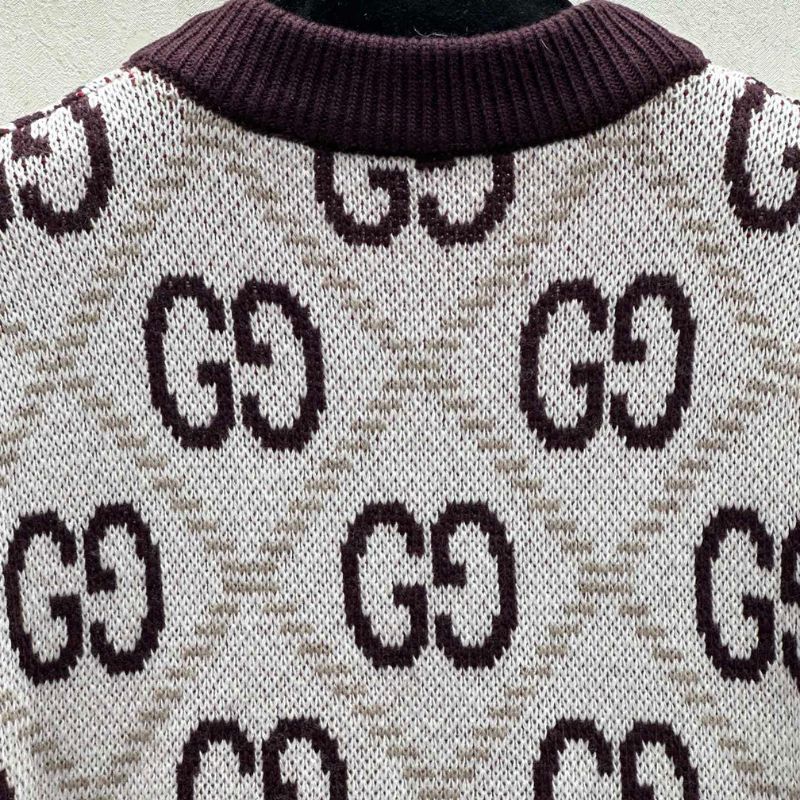 Gucci Double G Knitted Cardigan