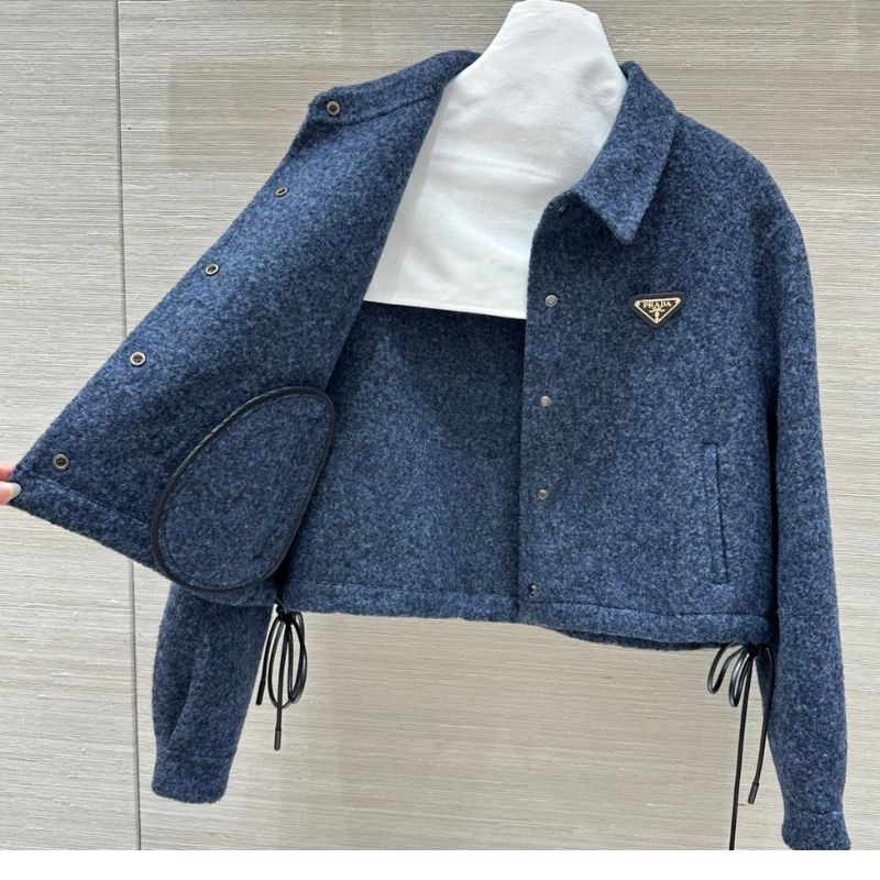 Prada Heritage Double-Faced Cashmere Coat