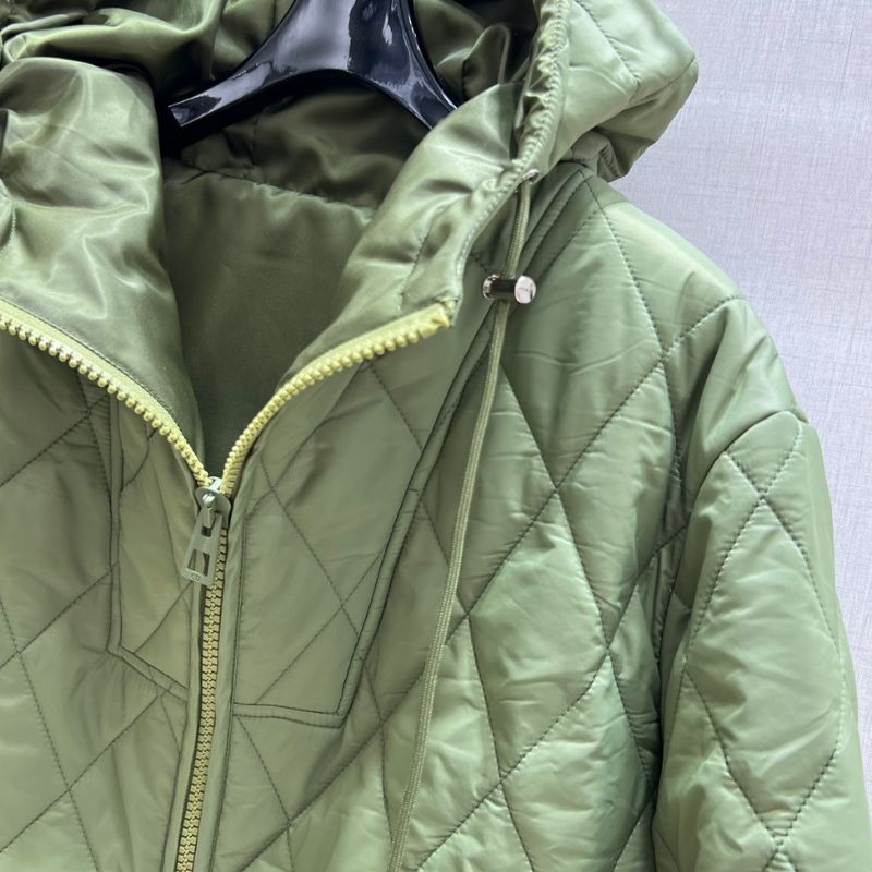 Dior Diamond Hood And Large Letter Print On The Back Jacket